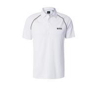 BOSS Camiseta funcional 'Patteo' negro / blanco, Talla M