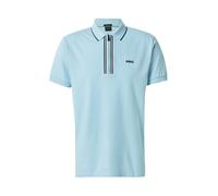 BOSS Camiseta funcional 'Philix GOC' azul pastel / negro, Talla L