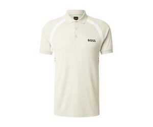 BOSS Camiseta funcional 'Spin' ecru / blanco L ecru / blanco