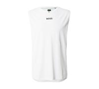 BOSS Camiseta funcional 'TOC' beige oscuro / negro / blanco, Talla L