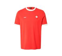 BOSS Camiseta granadina / blanco L granadina / blanco