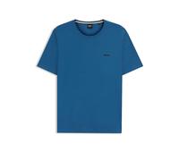 BOSS Camiseta de algodón elástico con logo bordado - StyleMix&Match T-Shirt R, 50515312 Azul XL