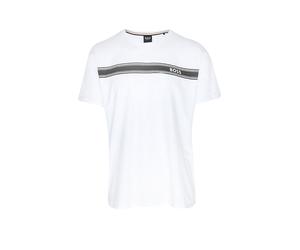 BOSS Camiseta Loungewear blanco | M