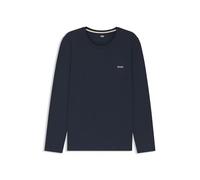 Boss Camiseta LS Mix & Match para Hombre con Logotipo, Dark Blue403., XXL