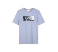 BOSS Camiseta marino / azul claro / gris 170-176 marino / azul claro / gris