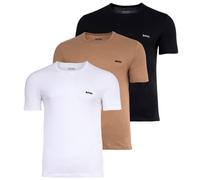 BOSS Camiseta marrón / negro / blanco M marrón / negro / blanco