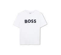 BOSS Camiseta navy / blanco 164 navy / blanco