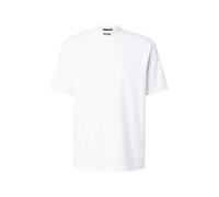 BOSS Camiseta relaxed fit de algodón elástico con cuello caja - StyleTee Collar, 50562120 Blanco XL