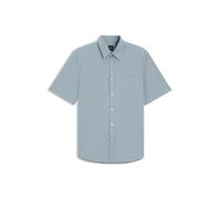 BOSS Camisa regular fit en popelín de algodón - StyleRelegant_6-short_M, 50537331 Celeste XXL