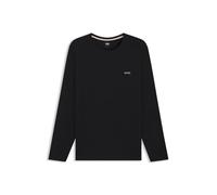 Hugo Boss Camiseta para hombre Mix&Match LS R manga larga algodón elástico logo bordado Negro L