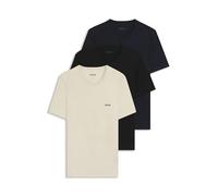 BOSS Camiseta 'Classic' ecru / marino / negro XL ecru / marino / negro