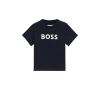BOSS Camiseta para niños en algodón con logo estampado - StyleJ05P12/10P02A, J05P12 Azul oscuro 94