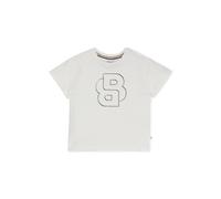 BOSS Camiseta para niños en algodón elástico con monograma Double B - StyleJ51110/11704A, J51110 Blanco 114