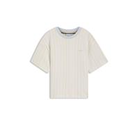 BOSS Camiseta para niños loose fit con rayas de hilo teñido - StyleJ52363/10P04A, J52363 Blanco 138