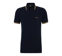 BOSS Camiseta 'Paul' arena / azul noche, Talla L