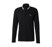 BOSS Polo de piqué de algodón con logo en contraste - StylePlisy, 50536609 Negro XXL