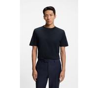 BOSS Camiseta regular fit de algodón mercerizado - StyleL-Tesar 14, 50509277 Azul oscuro XXL
