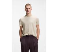 BOSS Camiseta regular fit de algodón y lino - StyleH-Thompson 235, 50559163 Natural XXL
