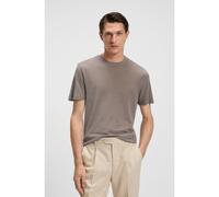 BOSS Camiseta regular fit de seda y lana - StyleL-Tesar 113, 50553151 Gris S