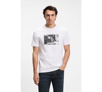 BOSS Camiseta regular fit en punto de algodón ligero - StyleTe_Motors, 50566627 Blanco XXL
