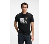 BOSS Camiseta regular fit en punto de algodón ligero - StyleTe_Motors, 50566627 Negro XXL
