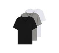 BOSS Camiseta regular fit - StyleTShirtVN 3P Classic, 50475285 Blanco / Gris / Negro L