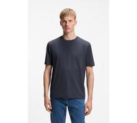 BOSS Camiseta relaxed fit con logo estampado en capas - StyleTChup, 50473278 Azul oscuro S