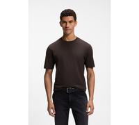 BOSS Camiseta relaxed fit con logo estampado en capas - StyleTChup, 50473278 Marrón oscuro XXXL