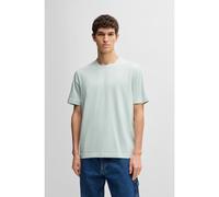 BOSS Camiseta relaxed fit de algodón elástico con logo estampado - StyleTChup, 50473278 Celeste XL
