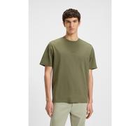 BOSS Camiseta relaxed fit de algodón elástico con logo estampado - StyleTChup, 50473278 Oliva L
