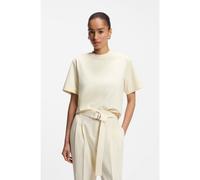 BOSS Camiseta relaxed fit en algodón mercerizado - StyleEharpa, 50552064 Amarillo claro S