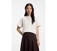 BOSS Camiseta relaxed fit en algodón mercerizado - StyleEharpa, 50552064 Natural M