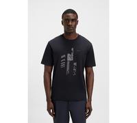 BOSS Camiseta relaxed fit en punto de algodón con logo estampado - StyleTee GRX Zone, 50552184 Azul oscuro XL