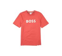 BOSS Camiseta para niños en punto de algodón con logo estampado - StyleJ52711/72408A, J52711 Rojo 162