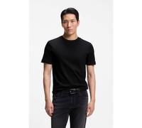 BOSS Camiseta slim fit de algodón con cuello redondo - StyleH-Tessler 195, 50565570 Negro M