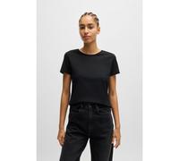 BOSS Camiseta slim fit de algodón con detalle de logo - StyleC_Esogo, 50501153 Negro M