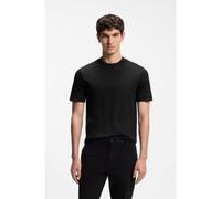 BOSS Camiseta slim fit de algodón mercerizado con detalles en contraste - StyleH-Tessler 238, 50559667 Negro XL