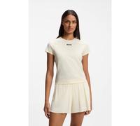 BOSS Camiseta slim fit deportiva con control de la humedad - StyleElogofit2, 50569581 Beige claro XS