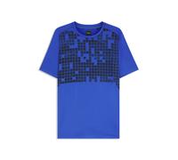 BOSS Camiseta slim fit deportiva en malla elástica estampada - StyleTS_Jump Tech SJ, 50557694 Azul M