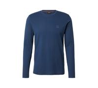 BOSS Camiseta de punto de algodón con parche de logo - StyleTacks, 50512111 Azul oscuro XL