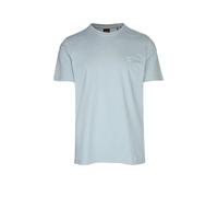 BOSS Camiseta de punto de algodón con aplique de logo - StyleTales, 50508584 Gris claro XXL