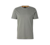 BOSS Camiseta de punto de algodón con parche de logo - StyleTales, 50508584 Gris XXXL