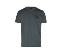 BOSS Camiseta de punto de algodón con aplique de logo - StyleTales, 50508584 Verde oscuro M