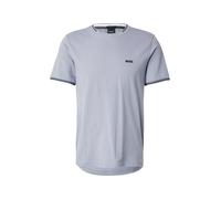 BOSS Camiseta de algodón elástico con rayas y logotipo - StyleTaul, 50521245 Gris XXXL