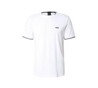 BOSS Camiseta 'Taul' negro / blanco, Talla L