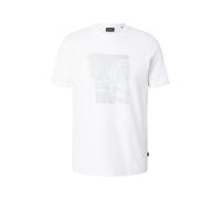 BOSS Camiseta 'Te_Imprint' verde pastel / blanco 5XL verde pastel / blanco