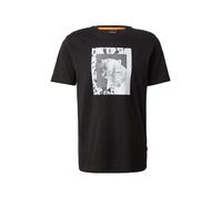 BOSS Camiseta 'Te_lupo' gris / negro / offwhite S gris / negro / offwhite