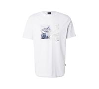 BOSS Camiseta 'Te_Motors' beige / gris 4XL EUR