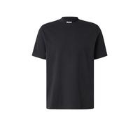 BOSS Camiseta 'Tee Collar' negro / blanco M negro / blanco