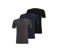 BOSS Camiseta térmica navy / grafito / negro, Talla S